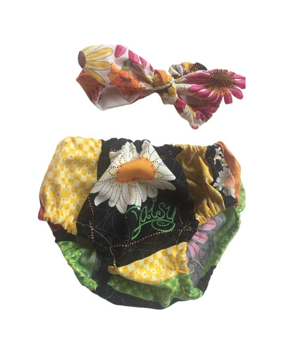 Flora Baby Bloomer Set,Baby Headband,Baby Girl Headband, Baby Bloomers,Baby Girl Clothing,Kids Clothing,Coming Home Newborn Bloomers, flower