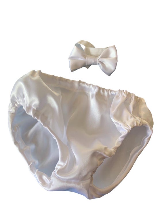 Infant Bloomers - White Bloomers - Diaper Cover - White Diaper Cover - Nappy Cover - Baby Shower - Baby Girl Gift - baptism bloomer
