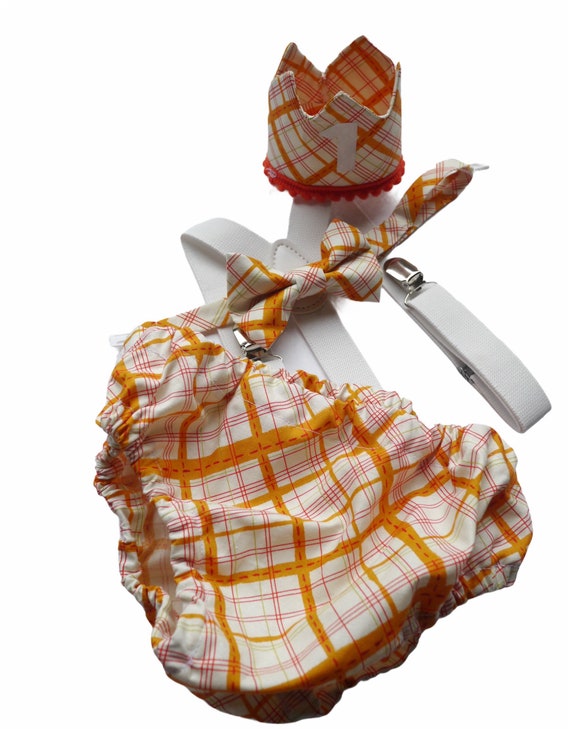 Boy Cake Smash Outfit, Boy Cake Smash, Boy 1st Birthday Set, 1st Birthday, Milestone Pictures, Boy 1st Birthday Outfit, Orange Cake Smash