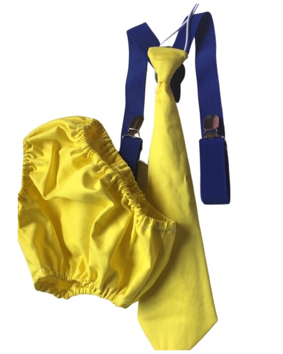 Yellow and blue cake smash outfit. 1st birthday outfit. Ocean theme 1st birthday.