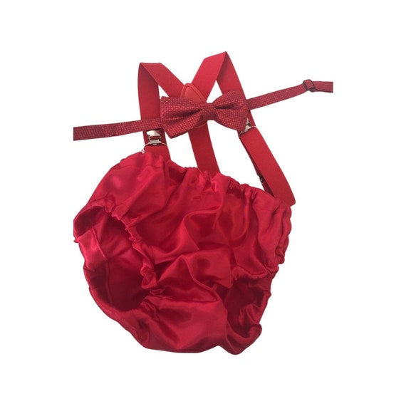 red cake smash outfit boy, red boys bow tie, red bow tie, smash cake outfit boy, red diaper cover bow tie, red baby bow tie, red suspenders