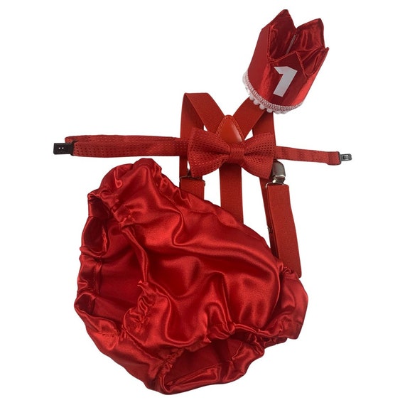 red cake smash outfit boy, Valentine cake smash, red bow tie, smash cake outfit boy, red diaper cover, red baby bow tie, red suspenders
