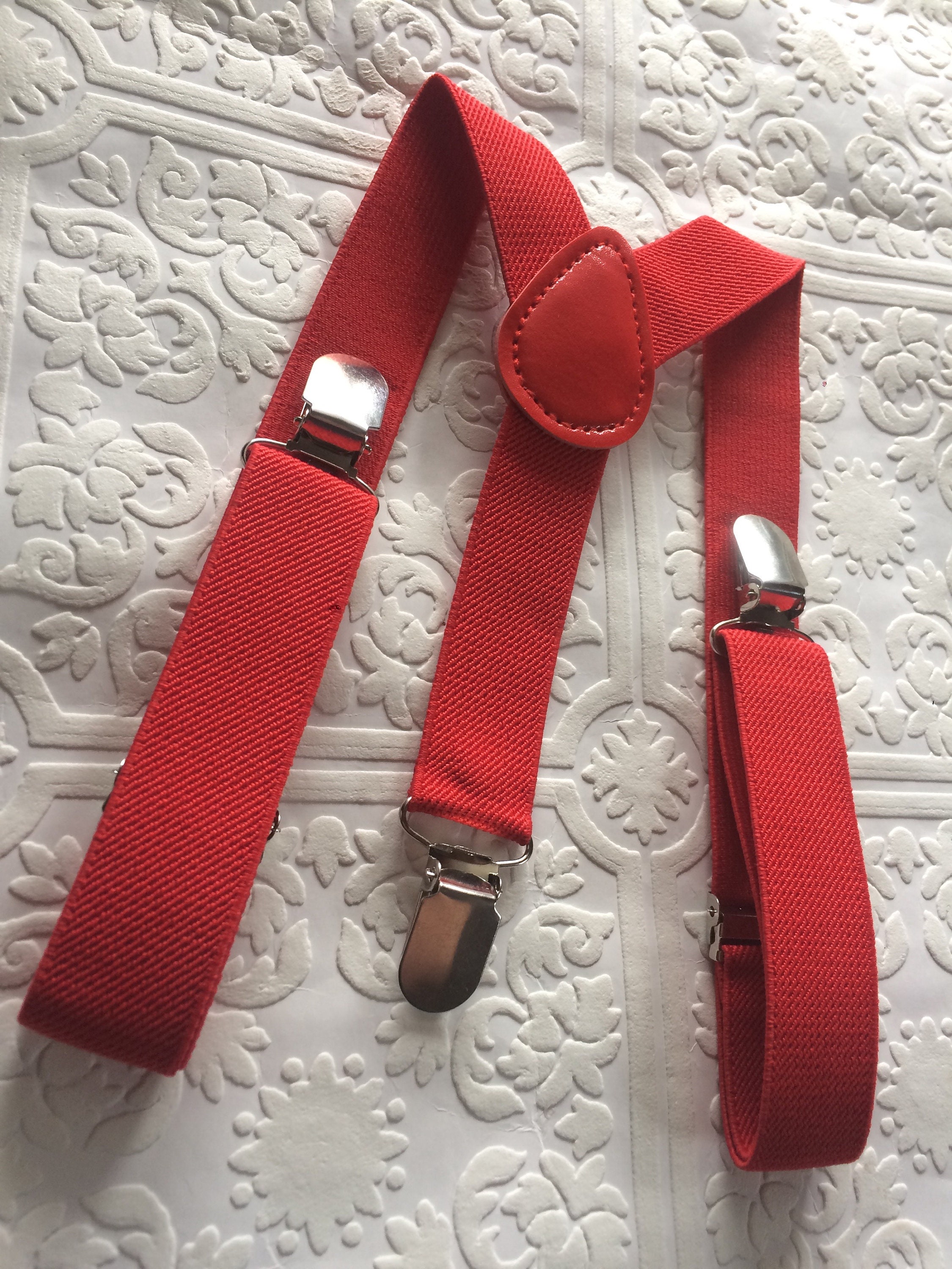 Suspenders, boy suspenders, red suspenders, baby red suspenders, red