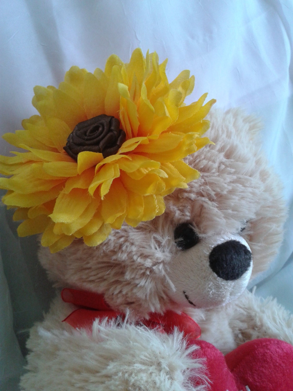sunflower headband baby