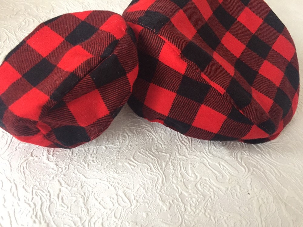 red white and blue buffalo hat