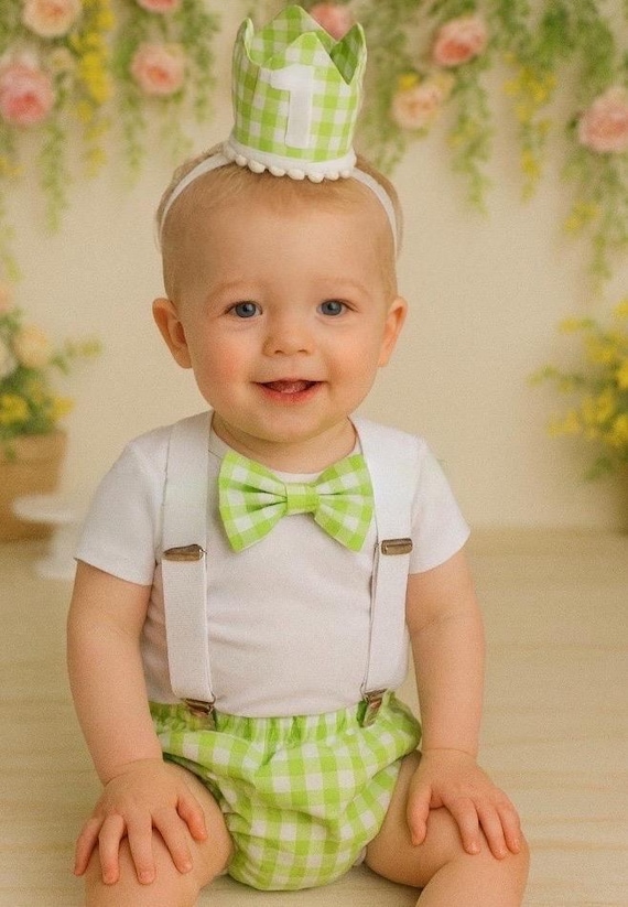 Boy Cake Smash Outfit, Cake Smash Set, St. Patrick's Day Cake Smash, Lucky One Cake Smash, Irish 1st Birthday, Boy 1st Birthday