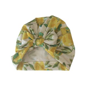 Turbans noeuds torsadés, turban bébé, bonnet bébé, accessoire bébé, cadeau baby shower
