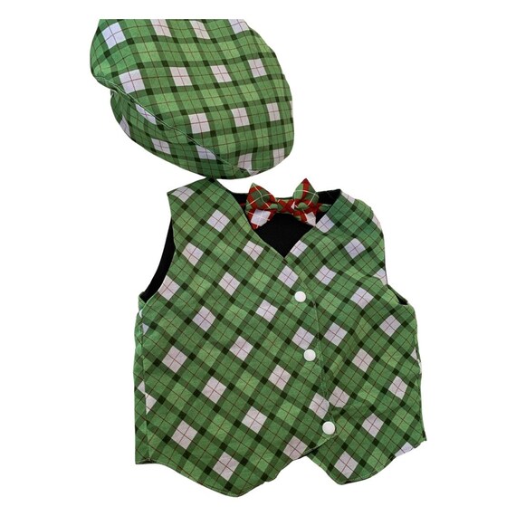 Boys red vest and bow tie Toddler boy vest Baby boy bow tie Infant vest boy Christmas outfit Page boy outfit Boy vest Toddler vest and tie