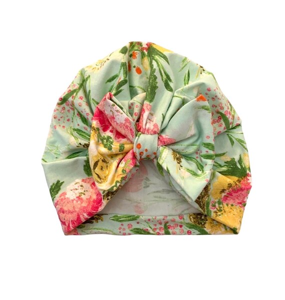 Turban Hats, Bow Hat, Baby Turbans, Toddler Turbans, Baby Shower Gifts, Newborn Hat
