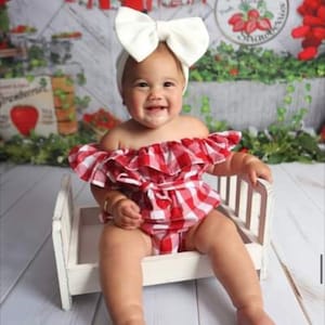 Summer romper Baby romper Toddler romper Baby overalls Baby gift image 1