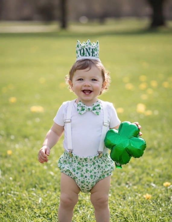 Boy Cake Smash Outfit, Cake Smash Set, St. Patrick’s Day Cake Smash, Lucky One Cake Smash, Irish 1st Birthday, Boy 1st Birthday