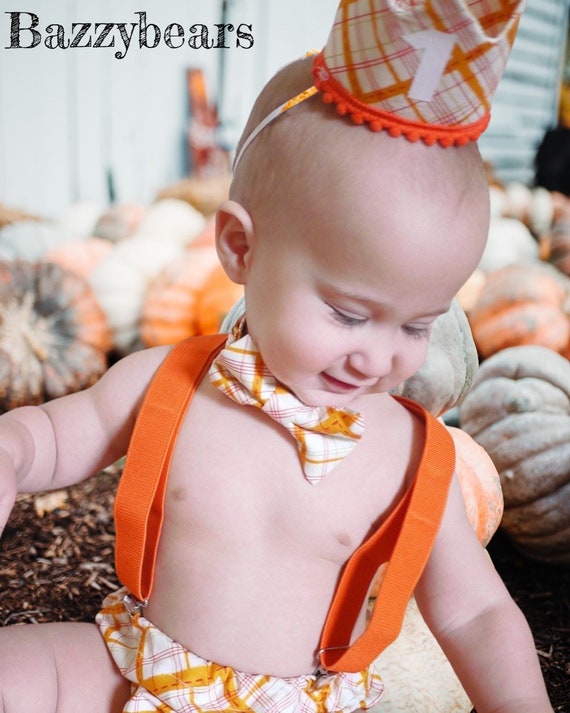 Boy Cake Smash Outfit, Boy Cake Smash, Boy 1st Birthday Set, 1st Birthday, Milestone Pictures, Boy 1st Birthday Outfit, Orange Cake Smash