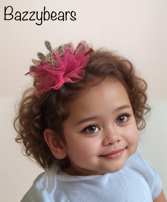 Pink tiara,pink crown, fuchsia tiara, fuchsia crown, baby tiara, baby crown, princess crown, princess tiara, royal pink tiara,birthday tiara