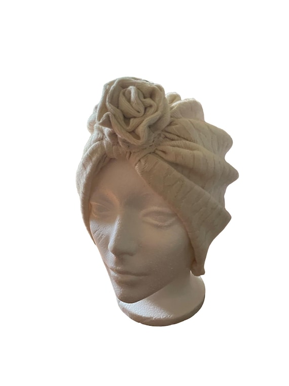 PRETIED TURBAN HEADWRAP, Turban, Womens Hat, stretch Knot, twist, Cap, chemo gift, teal, protective styling, headscarf, chemo hat, alopecia
