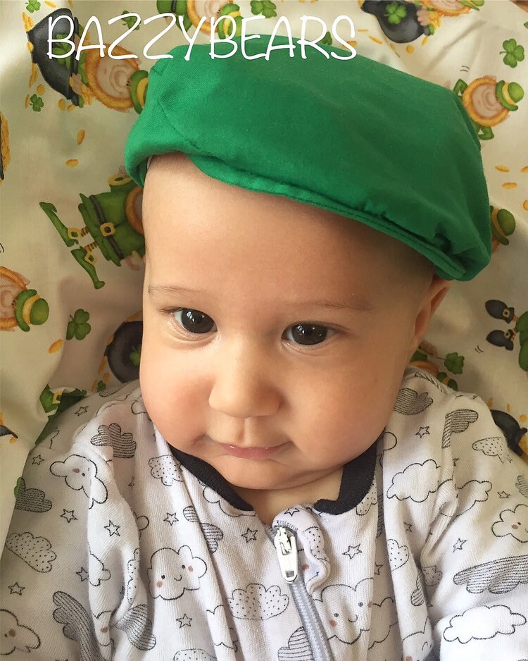 infant flat cap