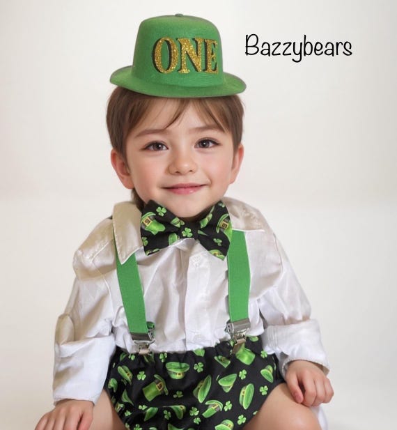Boy Cake Smash Outfit, Cake Smash Set, St. Patrick’s Day Cake Smash, Lucky One Cake Smash, Irish 1st Birthday, Boy 1st Birthday