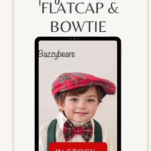 Butter Tartan Flat Caps