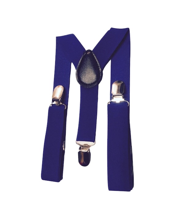 Baby suspenders, royal blue baby suspenders, toddler suspenders, blue suspenders, royal blue suspenders