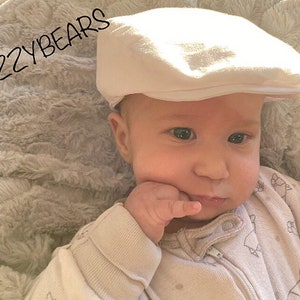 CAPPELLO piatto da strillone per neonato Sitter (cappello da ragazzo in carta da golf per autisti di guida)