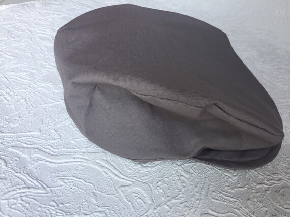 boys gray newsboy hat