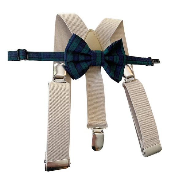 Green & Blue plaid bow tie, green plaid bow tie, boy's green bow tie, boy's bow tie, baby bow tie, toddler bow tie, christmas bow tie