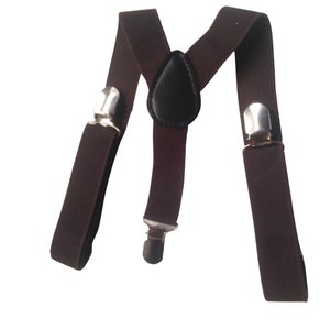 Baby suspenders, brown baby suspenders, toddler suspenders, brown baby suspenders, Dark brown suspenders, baby brown suspenders, birthday