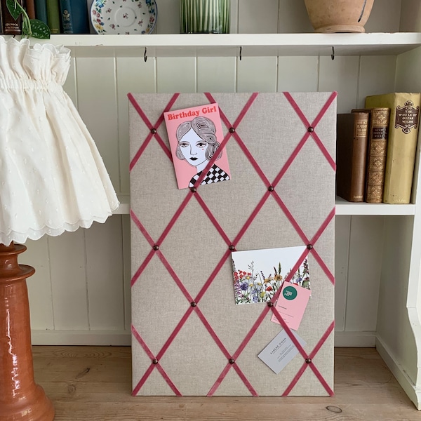 Fabric Notice Board Etsy UK