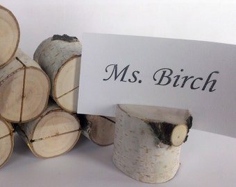 8 Rustic Wedding Table Number Holder, Place Card Holder, Name Card Holder, Name Tag Holder, Table Number Stand, Rustic Wedding Decor