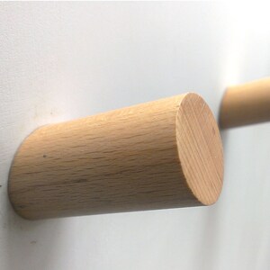 Beech Wall Hook,  Wooden Coat Hook, Coat Rack, Modern Wooden Hook, Home Decor,  Decorative Branches, Accessorize
