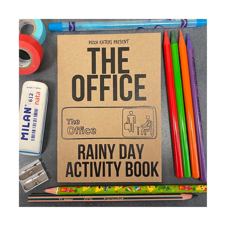 The Office Rainy Day Colouring & Activity Book image 1