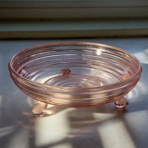 Vintage Pink Depression Glass, Anchor Hocking