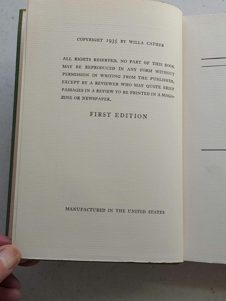 Lucy Gayheart, 1st Edition by Willa Cather - Etsy