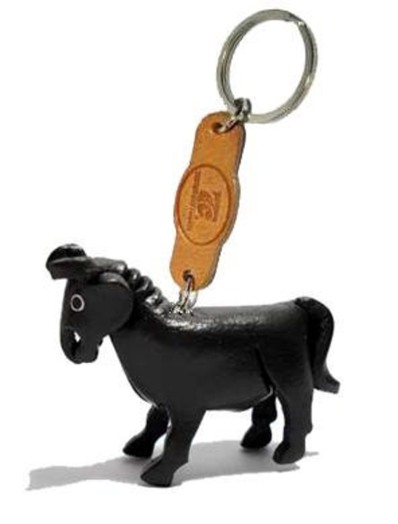 Personalised Horse Keyring Leather Animal Keychain Etsy UK