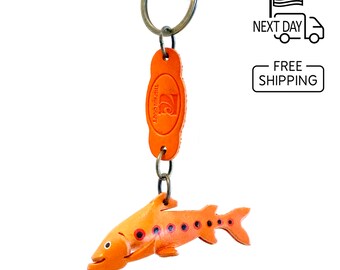 Sea Trout Keyring