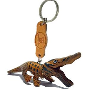 crocodile keyring