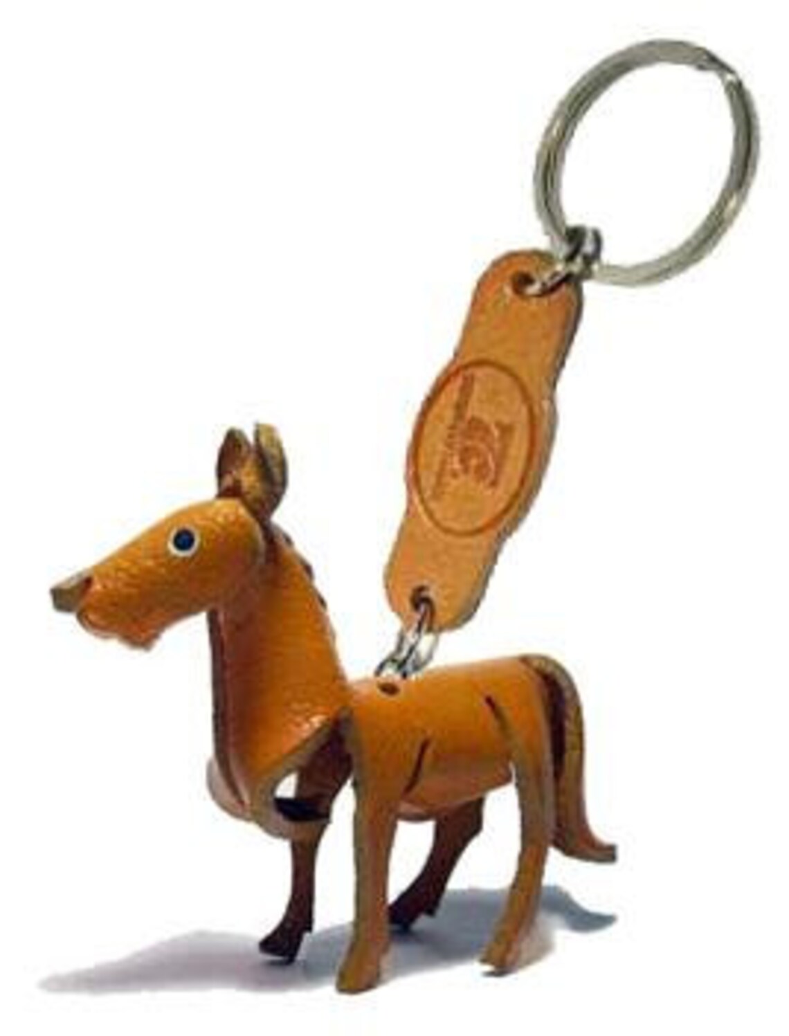 Personalised Horse Keyring Leather Animal Keychain Etsy UK