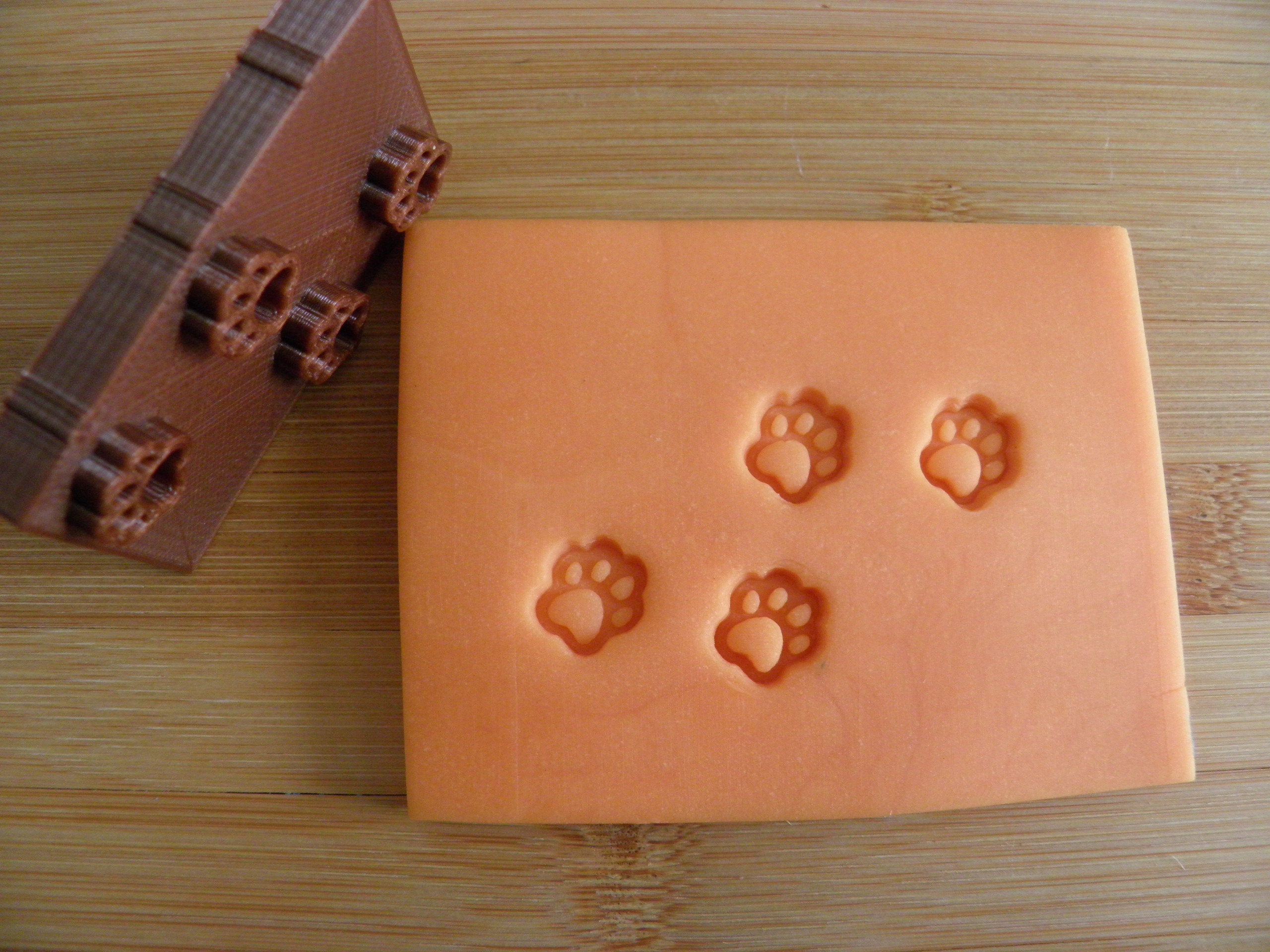 Paw Prints Stamp for Many Uses Etsy