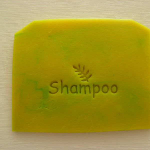 Shampoo and Conditioner with a leaf stamp SET OF 2