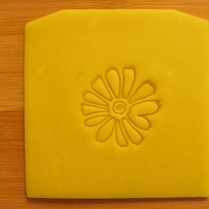 Calendula Flower Stamp