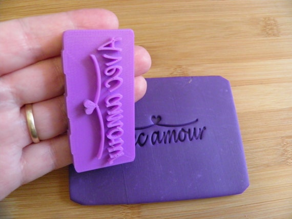 Avec Amour timbre stamp stamps 