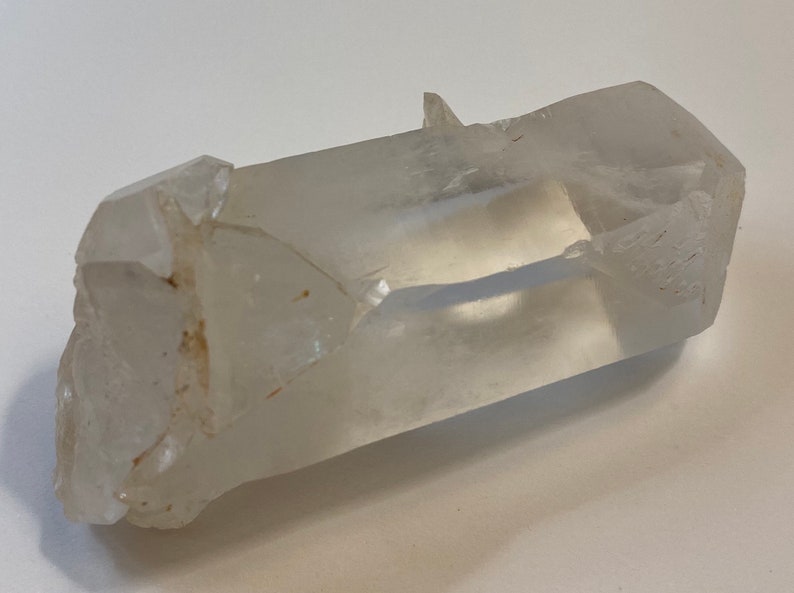 75g Natural Clear White Quartz Crystal Specimen Cluster
