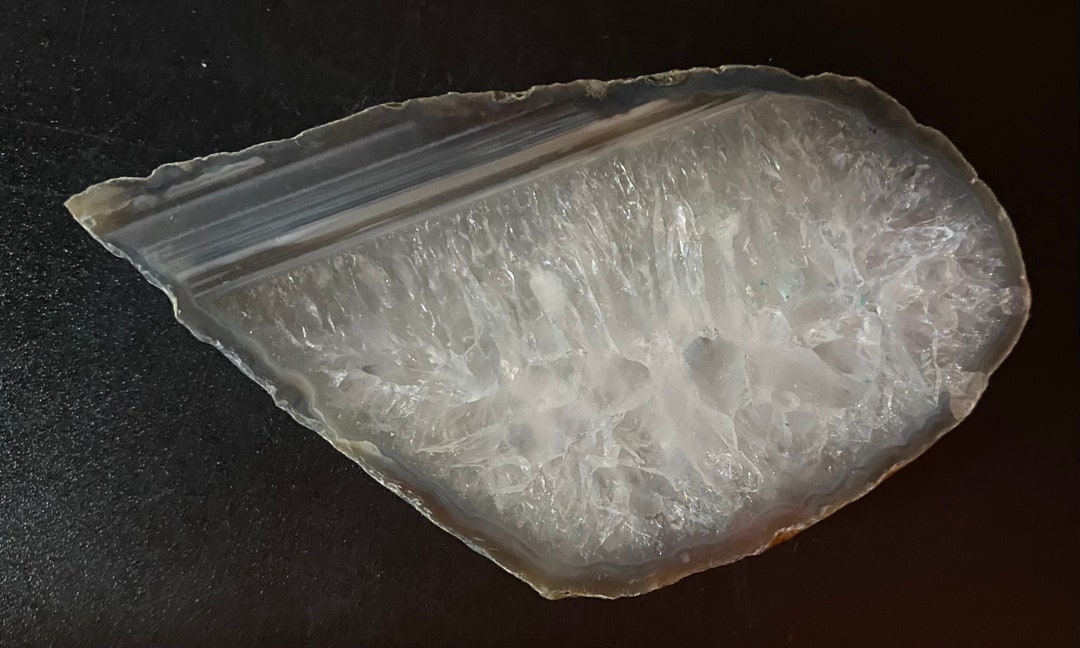 178g Agate Geode Banded Slice Slab - Etsy