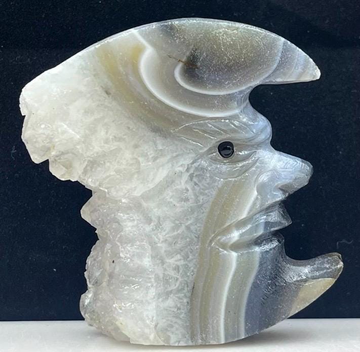 103g 彫刻されたリス水晶クラスター - Etsy 日本