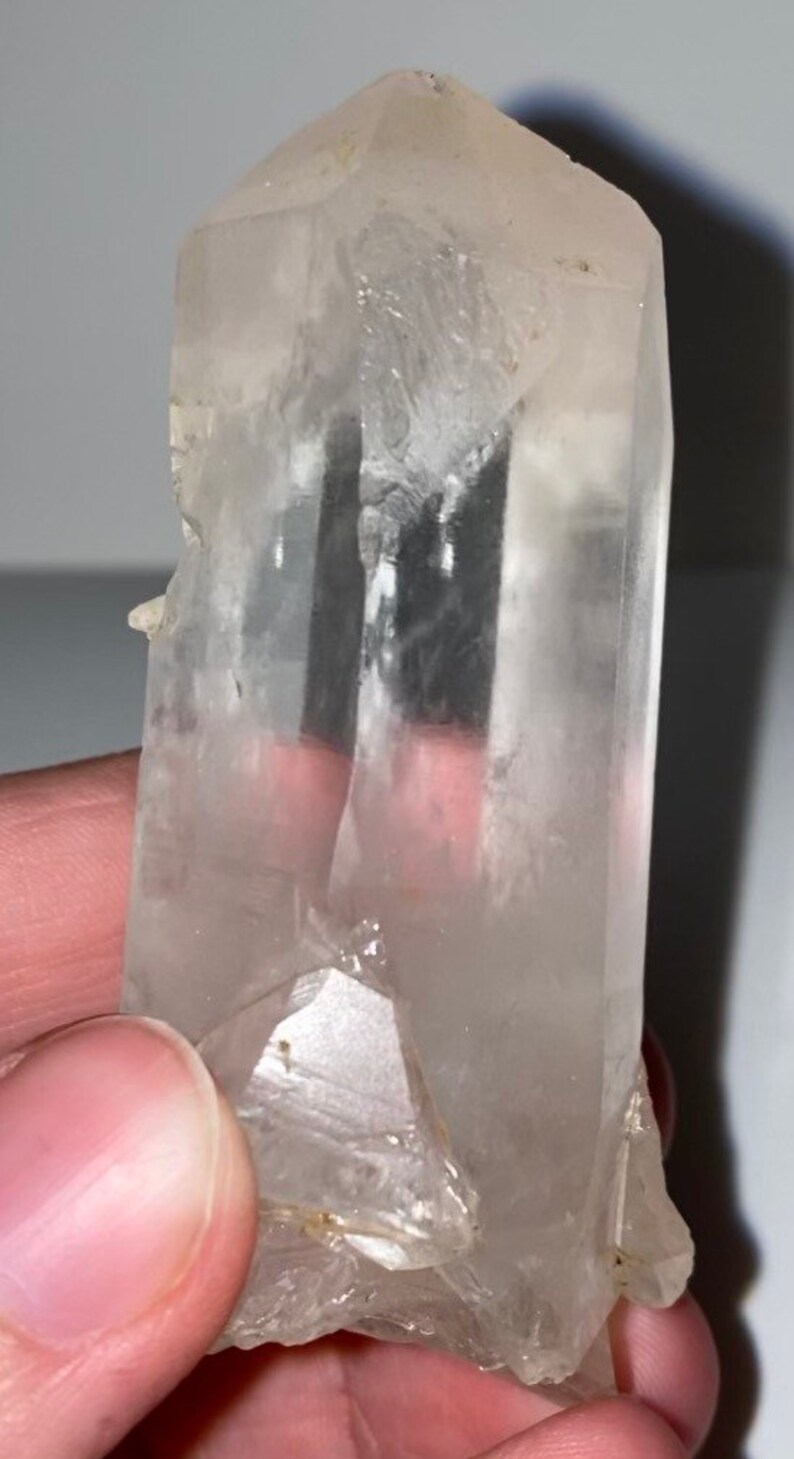 75g Natural Clear White Quartz Crystal Specimen Cluster