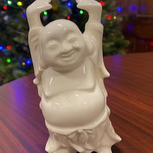 6” Ceramic Buddha Figurine