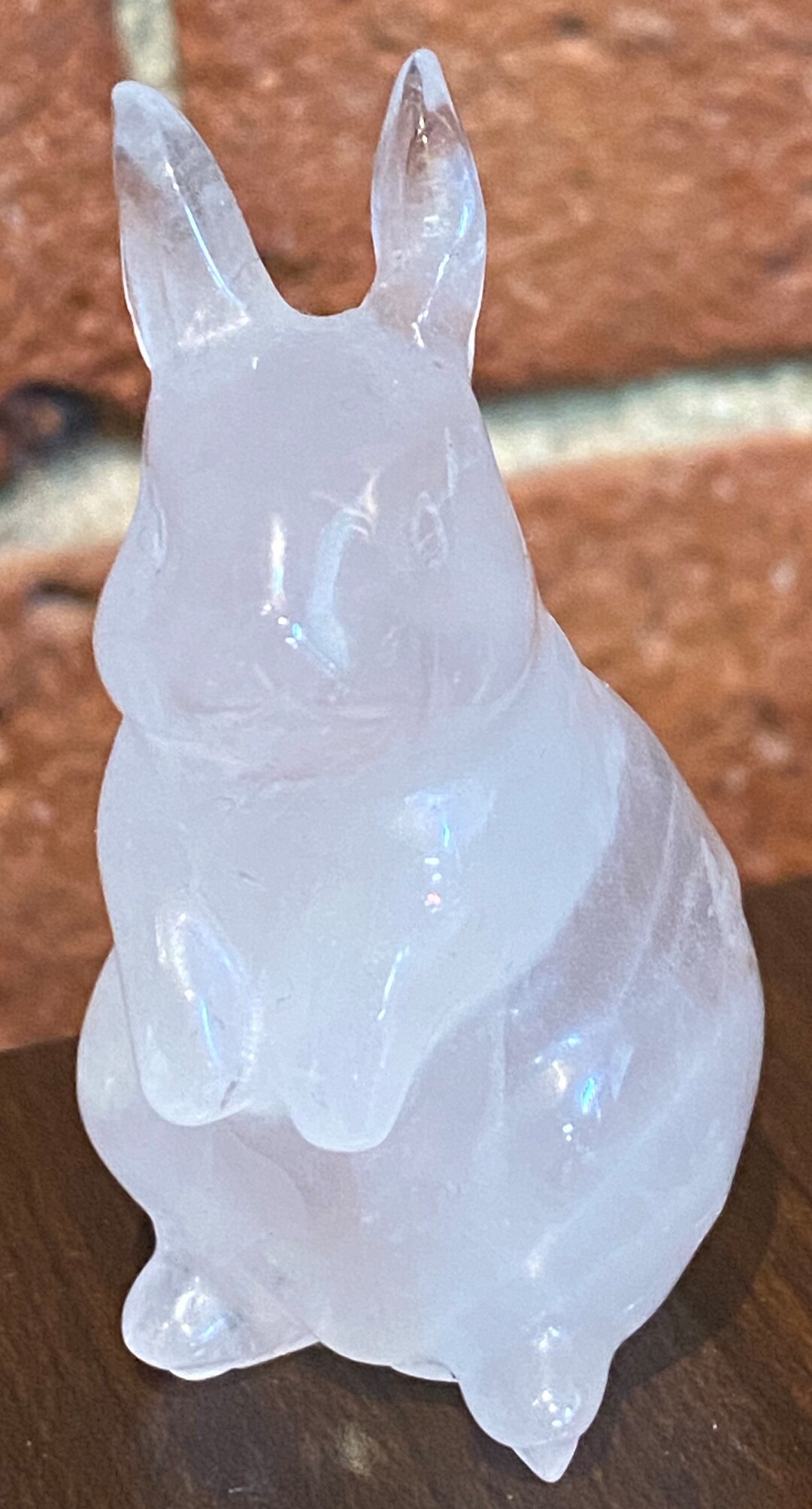 71g Carved Rose Quartz Rabbit Bunny - Etsy