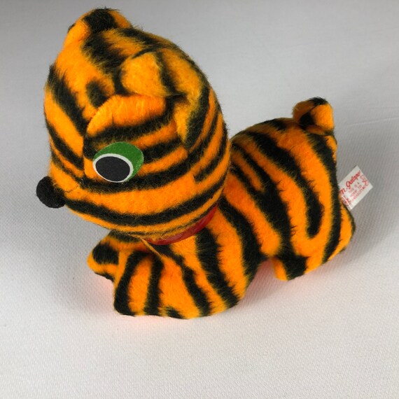 Tiger Stofftier Leichtes dekoratives Gummiband gefüllt für Unterhaltung