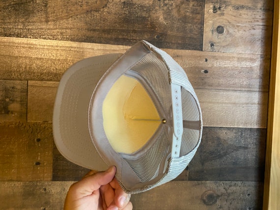 Rego Snapback Hat Foam Front Patch Cap Trucker Ga… - image 4