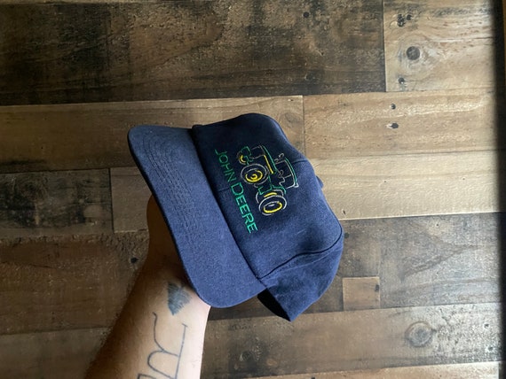 80s John Deere K-Products USA製 キャップ John Deere Snapback Hat Tractor K-products Cap USA Made Farmer