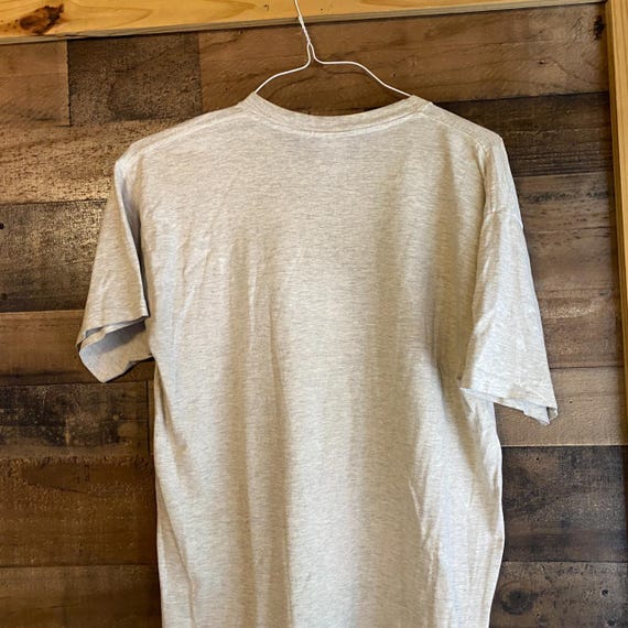 Alore Neon T-Shirt True Vintage Adult Large USA Made Gray Black Absolute Quality Tee View 6